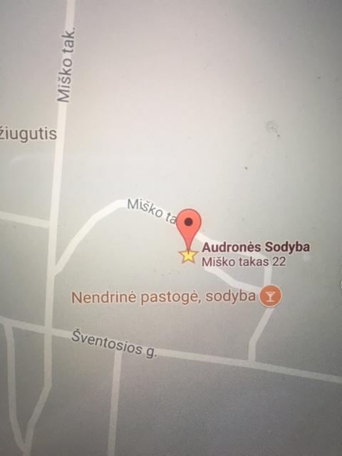 Audrones Sodyba Швентой Экстерьер фото